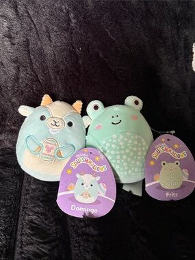 Squishmallows Domingo & Fritz Plush Set